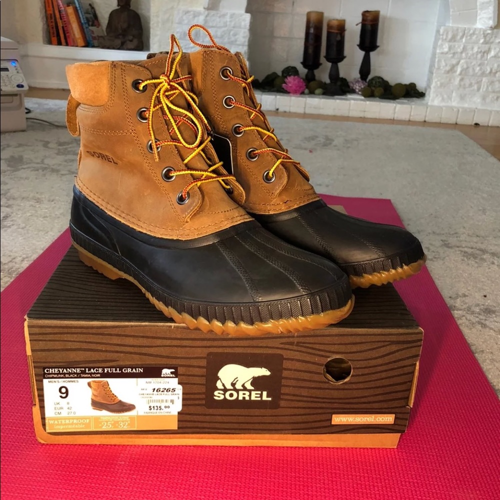 Sorel Men’s Cheyanne Boot NWT